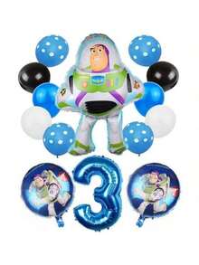 Hasbro 鋁箔氣球生日派對裝飾，浴缸氣球生日背景拍照道具 - 查看 4