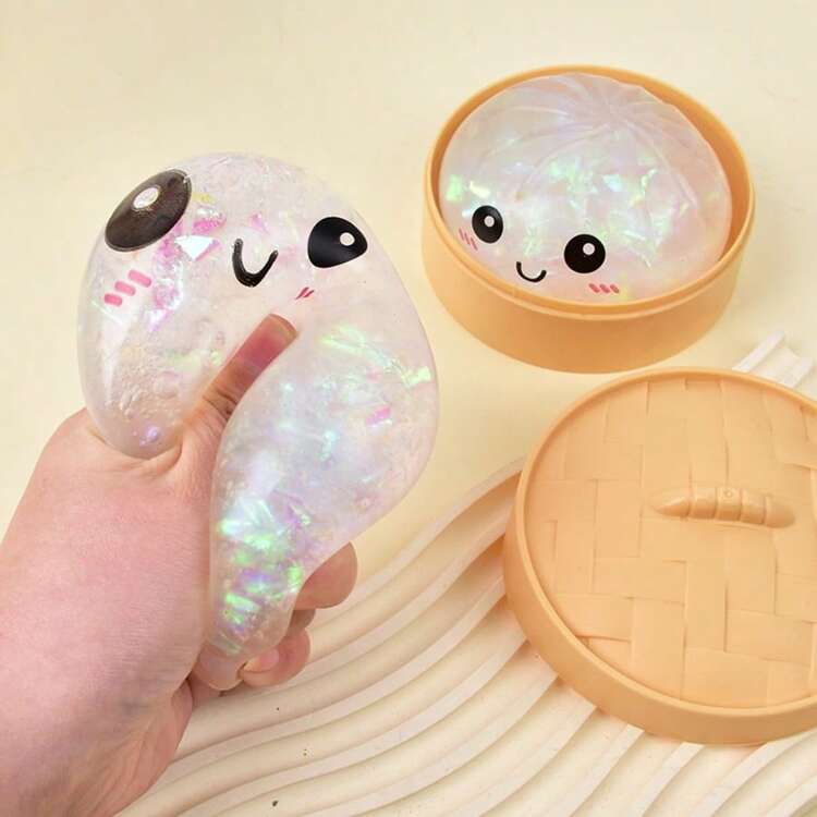 1 món đồ chơi bóp mềm trong suốt lấp lánh - Đồ chơi giảm căng thẳng - Đồ chơi bóp - Đồ chơi mềm - Đồ chơi dẻo - Đồ chơi giảm stress - Đồ chơi Stitch - Đồ chơi du lịch - Đồ chơi giảm stress trong lớp học - Đồ chơi mini dùng trong phòng tắm - Bóng giảm stress văn phòng phẩm Giáng sinh - Quà sinh nhật - Đồ chơi mùa hè - Quà Ngày của Mẹ - Quà Phục Sinh - Quà Halloween - Quà Giáng Sinh - Quà Năm Mới - Quà Ngày Lễ - Món quà hoàn hảo - Đồ chơi - Trò chơi bán chạy nhất - Nhiều màu - Xem 4