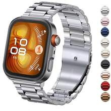 1条不锈钢表带，兼容华为Watch Fit 5手环，金属表带兼容华为Fit4/Fit4pro/Fit3，男女皆宜的高档礼品 - 彩色 - 查看 13