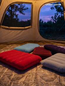 Bantal Kemah Tiup URBANWAVE, Cocok Untuk Perjalanan dan Tidur di Tenda. Desain Tiup, Mudah Ditiup. Penopang Leher Ergonomis, Berfungsi Sebagai Sandaran Kepala Alas Tidur yang Nyaman. Bantal Tiup Ringan, Cocok Untuk Ransel, Mendaki Gunung, dan Perjalanan Luar Ruangan. - A - View 1