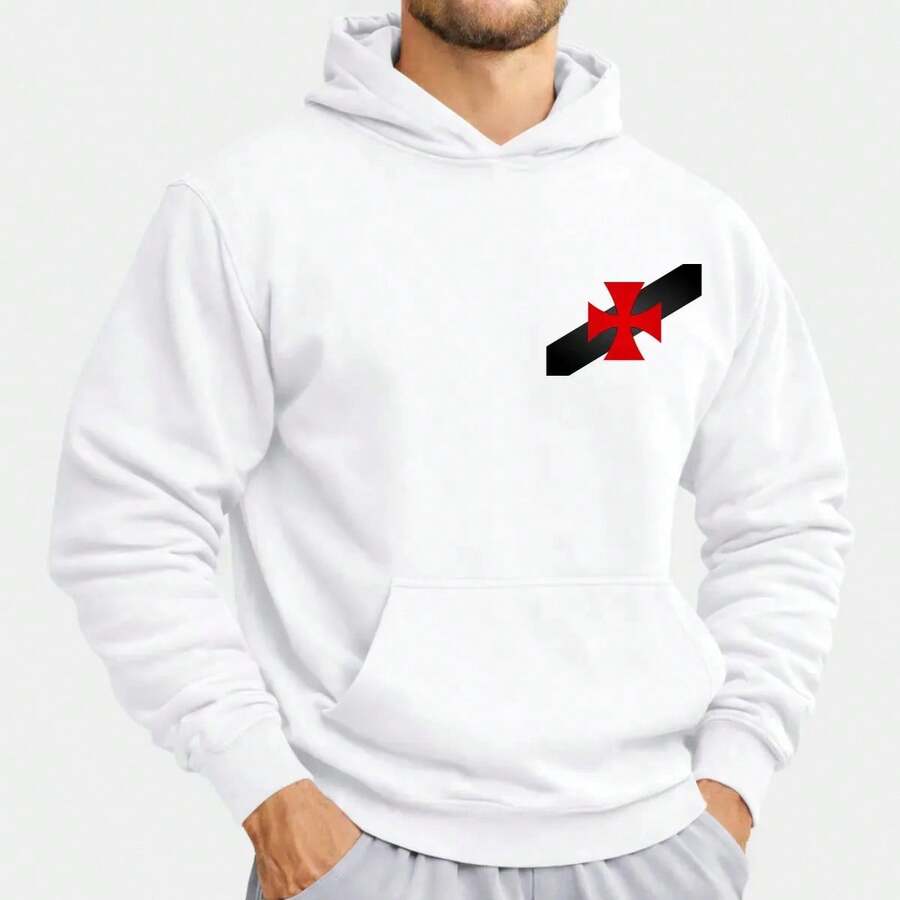 Vasco Da Gama Sweatshirt Premium Cotton Winter Jacket BT979 - 白色 - 查看 1