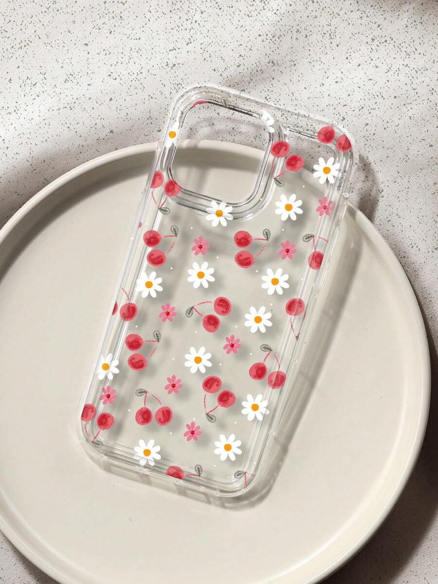 Ốp điện thoại in hình hoa cúc và hoa anh đào, tương thích với iPhone 13/15/16/17pro/17/14/17/15pro/15 Plus/15 Promax/7plus/8plus/X/Xs Max/Xr/11pro/12pro/13pro/14pro/12mini/13mini/11promax/12promax/13promax/14promax/14plus/17pro Max/17Air/6/6s Plus/7/8/16Pro/16plus/16promax/Se2/17promax và tương thích với Samsung. Ốp bảo vệ chống sốc phong cách hoa lá ngọt ngào Y2K cho Galaxy/A54/A14/A12/A13/A15/A32/A33/A24/A52S/S20/S21/S22/S23/S24/S23Plus/S24ultra/S25/A15/A33/A23/A07/A17/S26/A56/A57 - Nhiều màu - Xem 1