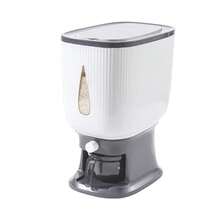 22.05Lb Golden Medal Automatic Rice Container With Measuring Cup | Large Capacity, Moisture-Proof And Airtight Rice Container, Perfect For Storing Rice, Grains, Flour, Kitchen Essentials, And Pet Food For Cats And Dogs. - View 12