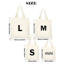 Blank Canvas Tote Bag For DIY Painting, Heat Transfer Handmade, Suitable For Birthday Party, Holiday, Graduation, Children's Day, Painting Party, Gift Bag For Friends, Classmates, Teachers, Nurses - Tote Bag - View 12