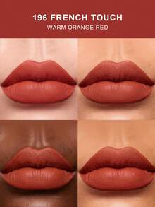 Lancôme Lancome L'Absolu Rouge Drama Matte Lipstick - 196 French Touch - 3.4g - #196 - 查看 8