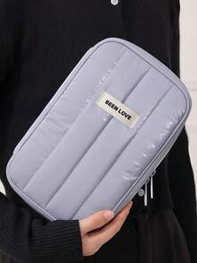 Portable Travel Electronics Organizer Bag, Large Capacity Cable Management Pouch, Fits Cables, Earphones, Waterproof Storage Case, Multi-Function Power Bank Holder, Essential For School, College, Office, Travel - Multicolor - View 10