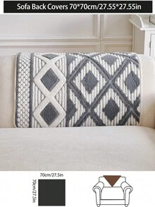 1 vỏ đệm sofa dùng được cả bốn mùa, kiểu dáng hiện đại tối giản, chống trượt, chống bụi và có thể giặt được, màu xám tươi mát và thời trang, mềm mại và không phai màu, thân thiện với thú cưng, phù hợp với sofa hình chữ L và sofa 1/2/3/4 chỗ ngồi. - Xám - Xem 13