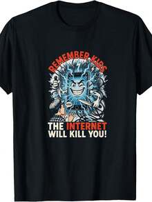 The Internet Dangerous T-Shirt - Black - View 1