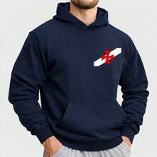 Vasco Da Gama Sweatshirt Premium Cotton Winter Jacket BT979 - 海軍藍 - 查看 2