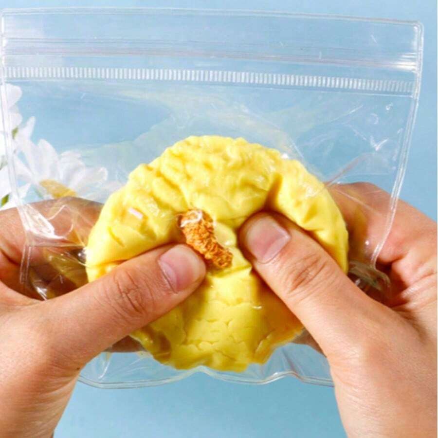 1 pieza Juguete suave de fidget de noodles de ramen realista, juguete de alivio de estrés de rebote lento y alta calidad, juguete sensorial apretable para aliviar emociones, regalo creativo de vacaciones, juguete de peluche suave - Multicolor - Ver 1