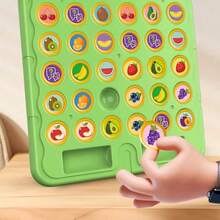 2-Player Flip Flop Reversi Board Game, Observation & Focus Training Toy, Animal Flip Flop Chess - Multicolor - View 7