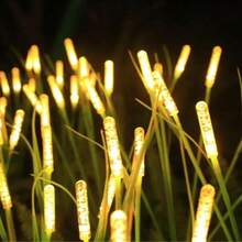 1/2pcs Solar Powered Reed Garden Lights, LED Garden Lights, Decoration, Pond Landscape Lighting - Multicolor - View 8