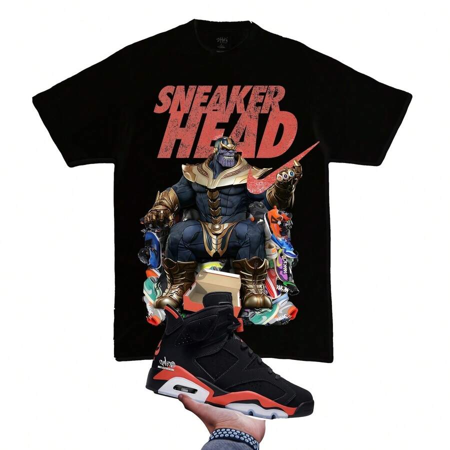 Thanos X Sneaker Oversized T-Shirt With Reverse Infrared 6 - Shape - View 1