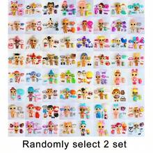 1/2 Set New Delicate LOL Surprise Series DIY Random Doll Toy Set, 62pcs Total, Made Of PVC Material, 8cm High, Suitable As Birthday Gift, Holiday Gift And Desktop Decor - Multicolor - View 13
