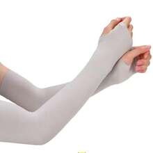 3Pairs Cooling Arm Sleeves For Women, Breathable Sun Protection Arm Covers For Outdoor, Sports & Summer - Fingerless - View 11