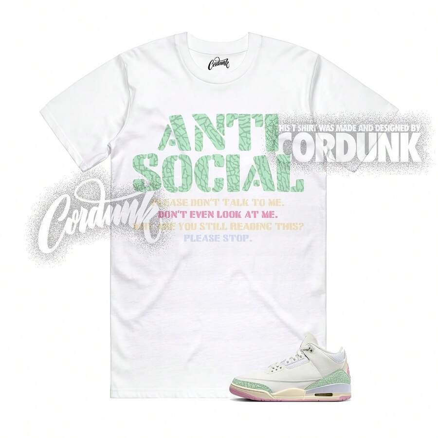3 La primavera está en el aire Easter Sail Jade Aura Aura Camiseta a juego AS - forma - Ver 1