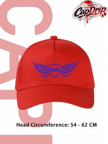 1pc Red Unisex Von-Dutchs Print Baseball Cap, Sun Hat, Curved Brim, Dad Cap. Suitable For Daily Use And Outdoor Activities. Outdoor Adjustable Sun Cap. Spring-Summer Travel, Tourism, Beach Vacation Hat. - 紅色6 - 查看 7
