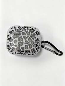 Fashionable Black Leopard Print TPU Protective Case For AirPods 1/2/3/4 And Pro 1/2/3 Wireless Earphones - Multicolor - View 5