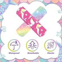 120pcs Cartoon Bandages, Fun Adhesive Bandages With Multiple Patterns And Styles, Soft Colorful Cute Cartoon Bandages, Waterproof And Breathable Stickers, Unisex Wound Protection, Daily Protection - View 5