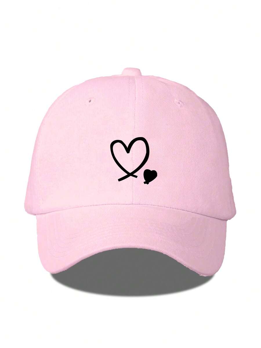 1 chiếc mũ lưỡi trai thường ngày unisex, mũ bóng chày vành rộng đa năng mùa xuân in chữ, mũ thời trang đường phố phù hợp cho du lịch, tham quan, nghỉ mát biển. - Nhiều màu - Xem 1