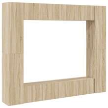 vidaXL Ensemble De Meubles TV 8 Pcs Chêne Sonoma Bois D'ingénierie - Brown - View 2