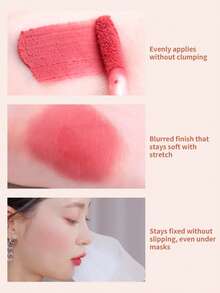 Rom&Nd Blur Fudge Tint #12 Warming Up 5g 1支 奶油絲絨霧面唇彩 暖裸杏色 刮棒刷頭 易暈染 不易移染 適合暖色調膚色 日常通勤妝容 - 12 暖系奶杏 - 查看 3