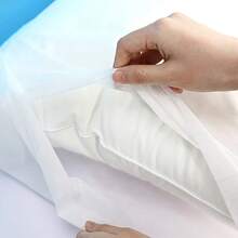 1/5/10 chiếc vỏ gối dày dùng một lần, thích hợp cho phòng khách sạn, thẩm mỹ viện, chất liệu không phải vải, chống ô nhiễm và thoáng khí, dùng khi đi du lịch hoặc khách sạn (Không bao gồm ruột gối) - Nhiều màu - Xem 3
