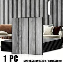1 Cuộn Tấm ốp tường/Giấy dán tường 3D SXP-KC, Giấy dán tường giả vân gỗ tự dính, Thích hợp cho tường, trần và sàn nhà, Giấy dán tường bóc dán, Áp dụng cho phòng khách, ốp tường bếp, trang trí phòng tắm, rộng 60cm, dài 3m/10m - Vỉ nướng vân gỗ - Xem 17