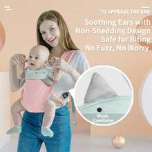 Newborn Carrier, Baby Carrier, Baby Sling, With  Fastener For Easy Adjustment - 粉色 - 查看 2