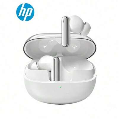  HP H23C Bluetooth Earphone ANC High-Definition Sound Long Standby Noise Reduction Earpod Semi-Ear Air Earbuds Clear Call Music Gaming Heads Original HP Bluetooth Wireless Headphones