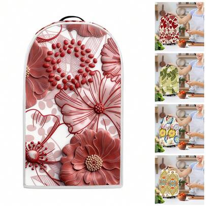 1 Flower Food Processor Dust Cover, Household Food Processor Dust Cover, Anti-Dirt And Dust-Proof, Washable, Food Processing Machine Dust Cover, Household Juicer Dust Cover, High Appearance Level, Kitchen Storage Cover