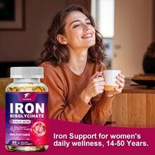 Advanced Iron Supplement With Zinc & Magnesium, Support Energy & Vitality - 一瓶 - 試用階段 - 查看 8