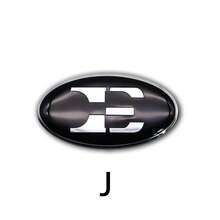 3D Logo Sticker For Steering Wheel, Waterproof And Durable, Enhances Interior Design - J - View 10