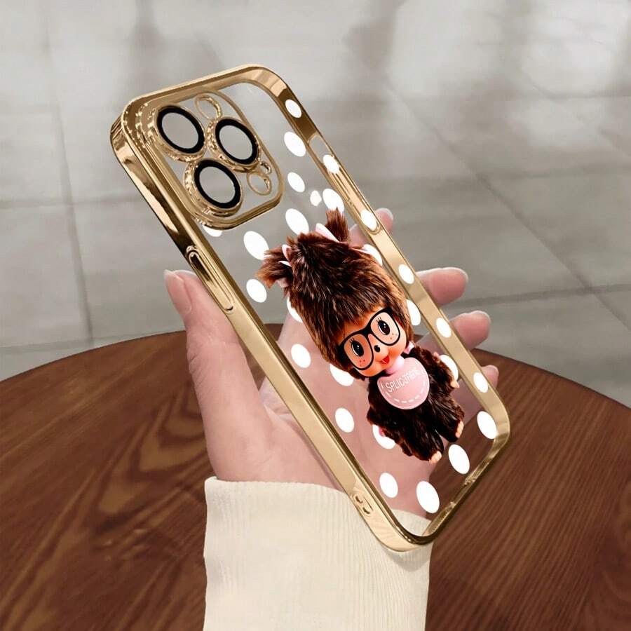 スマホケース TPUケース メッキ加工 レンズ保護カバー付き シンプルデザイン おしゃれデザイン 大人上品 メッキTPU 全面保護 耐衝撃 傷防止 カメラレンズ保護 レンズ全体保護 17pro Max/17pro/17/11/12/13/14/15/15Pro/15PluS/15Pro Max/16/16Pro/16PluS/16Pro Max/MIN/X/XR 対応 インスタ映え 贈り物に最適 - 金色 - チェックする 1