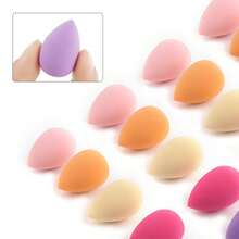 Bộ 20 miếng mút trang điểm mini, mềm mại, không chứa latex, hình giọt nước nhỏ dùng để tán kem nền, che khuyết điểm và má hồng, dụng cụ làm đẹp tiện lợi khi đi du lịch. - Nhiều màu - Xem 7