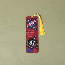 1pc "Ice Rink Showdown" Acrylic Bookmark - Ice Hockey Element + Novel Reading Tag, Ideal For Sports BL Readers, Preferred Fans Merchandise - Rectangle - View 14