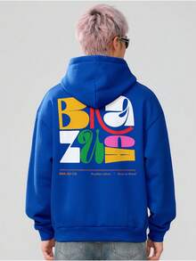 Brazil Brazuca Colorful Sweatshirt With Typographic Print For The Brazilian National Team (Copa Brasileiro) - Cang 3582 FLUXO GEEK - Blue - View 1