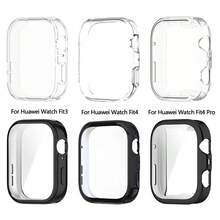 Tương thích với đồng hồ Watch Fit4 Pro / Fit4 / Fit3. Ốp bảo vệ TPU mềm mạ điện, bảo vệ toàn diện, chống trầy xước, linh hoạt, nhẹ, thoải mái khi đeo, chống trượt, cạnh bo tròn, không cồng kềnh. - Ốp lưng TPU - Xem 1