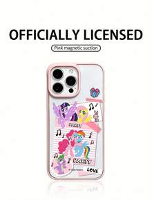 MY LITTLE PONY 官方磁吸无线充电手机壳，兼容三星 Galaxy S23、Galaxy S24、Galaxy S25、苹果 iPhone 17、17 Air、17 Pro、17 Pro Max、11、12、13、14、15、16 Pro、16 Pro Max、14 Plus、15 Plus、16 Plus、15 Pro Max、16 Pro、16 Pro Max、XR、XS Max、X - 粉色 - 查看 1
