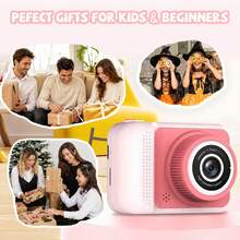 YAIUZGOO 1080P HD Photo & Video Camera, 2.0 Inch Screen, Puzzle Game, SD Card Support, Outdoor Photography Camera, Valentine's Day & Birthday Gift - View 4