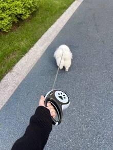 可伸缩宠物牵引绳，易于操控，耐用尼龙绳材质，适合中小型犬。 - 彩色 - 查看 1