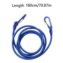 LOTANK 8mm Thick Elastic Binding Rope, Black Buckle Hook, Lightweight High Elastic Cord, Travel Outdoor Storage Tie Down Strap - Multicolor - View 6