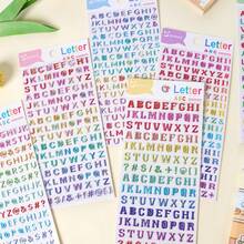 1pc 3D Colorful Dimensional English Letter Stickers, Early Education Stickers For Children, DIY Decorative Stickers, Suitable For Phone Cases, Diaries, Notebooks, Gifts, Toys For Toddlers - Multicolor - View 5