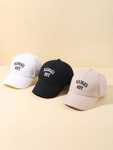 Best-Selling "Mom's Treasure" Embroidered Adjustable Baseball Cap, Sun Protection Design, Suitable For Casual Daily And Outdoor Activities - Beige - View 9