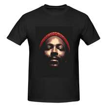 Marvin Gaye Pop Soul Singer Band Mens Short Sleeve T-Shirts Graphic Crewneck Casual Printed Tee Shirts Summer Outfit Shirts - màu đen - Xem 2