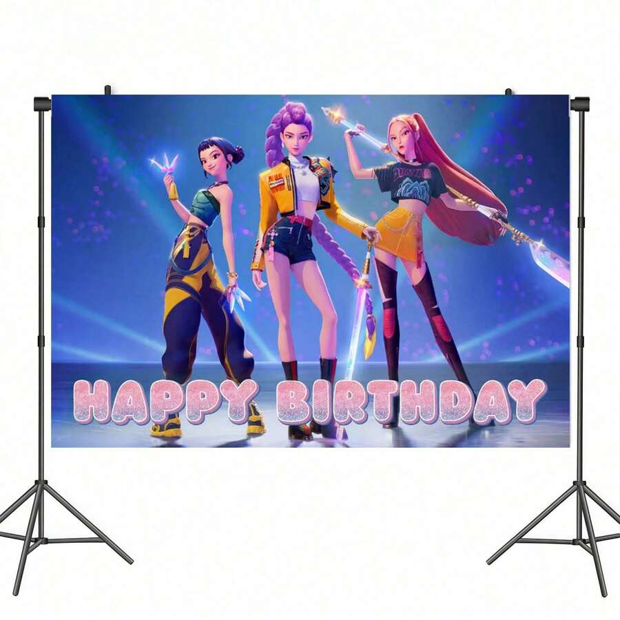 Hasbro 一套主题派对装饰，包括动漫背景布、团体装饰、生日派对装饰，适合粉丝聚会、生日派对，并为孩子们营造独特有趣的装饰氛围。 - 彩色 - 查看 1