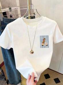 Women T-Shirts - Blanc 5 - View 9