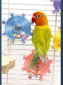 Interactive Parrot Toy - Durable Plastic Foraging Dish, Suitable For Parrots, Cockatiels And Small Birds - Keeps Your Pet Active And Happy - 1pc Training Hoop - View 11
