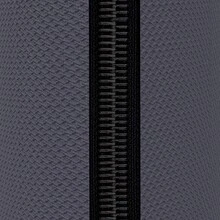 Garden Parasol Cover With Rod, Zipper, Dark Grey - Dark Grey - View 5