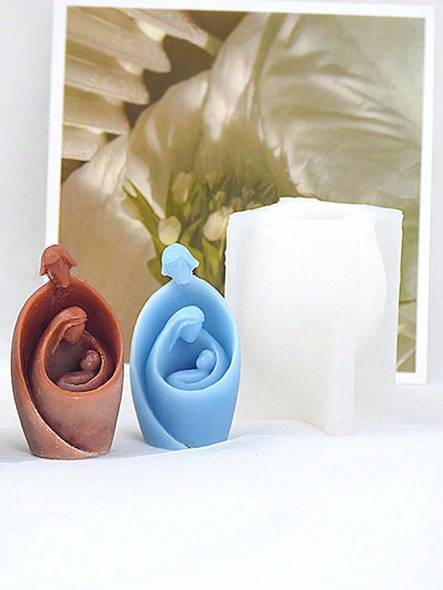 创意家庭DIY手工香氛石膏多功能硅胶模具 - 一家人 - 查看 1